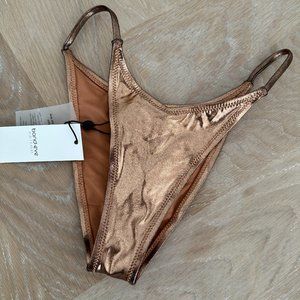 BondEye Wild Side Brief in Bronze Metallic